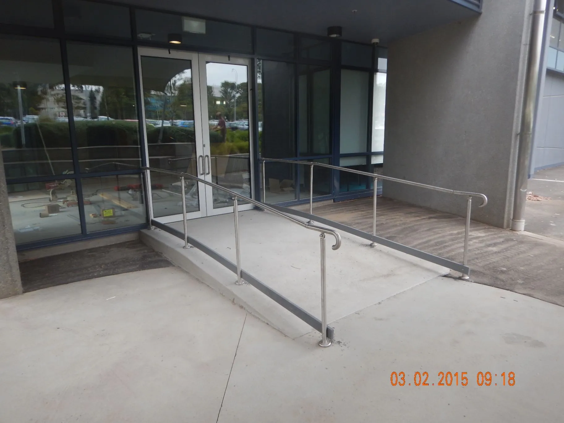 Completed Monash interior finish and circulation detail